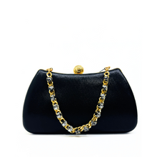 Carica l'immagine nel visualizzatore di Gallery, Pochette Glam con Catena Gioiello e Pietre Colorate Lady Diva