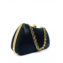 Carica l'immagine nel visualizzatore di Gallery, Pochette Glam con Catena Gioiello e Pietre Colorate Lady Diva