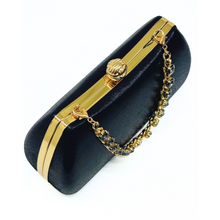 Carica l'immagine nel visualizzatore di Gallery, Pochette Glam con Catena Gioiello e Pietre Colorate Lady Diva