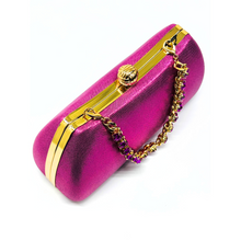 Carica l'immagine nel visualizzatore di Gallery, Pochette Glam con Catena Gioiello e Pietre Colorate Lady Diva