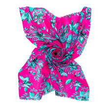 Carica l'immagine nel visualizzatore di Gallery, Foulard in Seta 100% Floreale Multicolor Ayfee