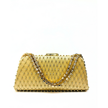 Carica l'immagine nel visualizzatore di Gallery, Pochette Elegante con Strass e Catena Gioiello Lady Diva