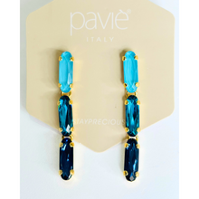 Carica l'immagine nel visualizzatore di Gallery, Orecchini pendenti Paviè