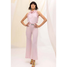 Carica l'immagine nel visualizzatore di Gallery, Top elegante rosa con volant | Manuela Riva