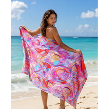 Carica l'immagine nel visualizzatore di Gallery, Telo Mare Ayfee Tropicale Multicolor