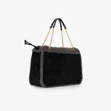 Carica l'immagine nel visualizzatore di Gallery, Borsa Donna Mario Valentino Effetto Teddy con Catena Dorata