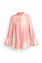 Carica l'immagine nel visualizzatore di Gallery, Camicia Celye con Maniche a Balza