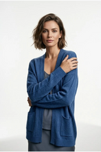 Carica l'immagine nel visualizzatore di Gallery, Cardigan Donna Celye Blu Royal