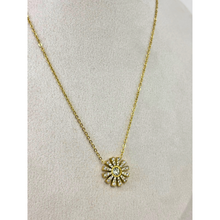 Carica l'immagine nel visualizzatore di Gallery, Collana 6TU Oro con Pendente Fiore