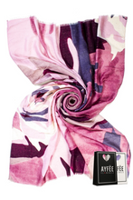 Carica l'immagine nel visualizzatore di Gallery, Stola Ayfee Camouflage Multicolor con Glitter