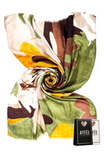 Carica l'immagine nel visualizzatore di Gallery, Stola Ayfee Camouflage Multicolor con Glitter