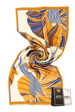 Carica l'immagine nel visualizzatore di Gallery, Stola Ayfee Jacquard in Viscosa Stampa Graphic Flowers