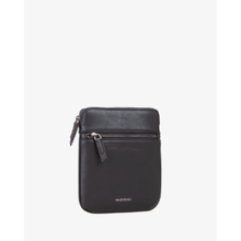 Carica l'immagine nel visualizzatore di Gallery, Borsa Tracolla Uomo Valentino Nera con Zip e Tasca Frontale