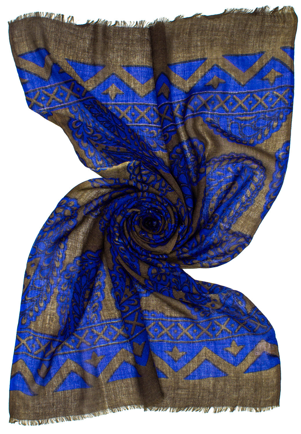 Stola Ayfee stampa cashmere
