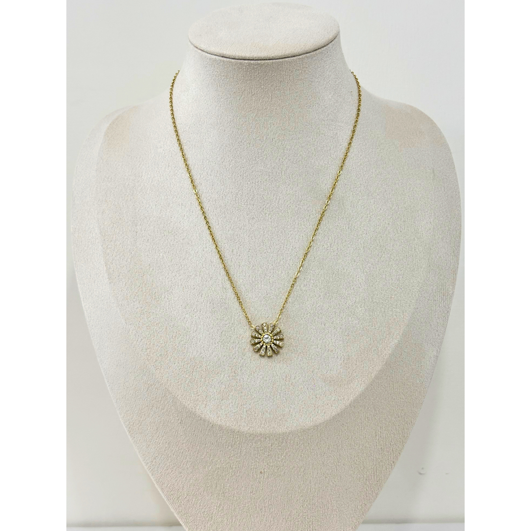 Collana 6TU Oro con Pendente Fiore