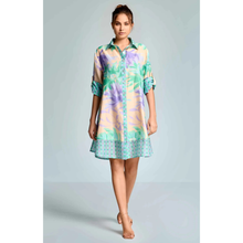 Carica l'immagine nel visualizzatore di Gallery, Abito Camicia Iconique Fantasia Tropicale
