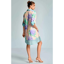 Carica l'immagine nel visualizzatore di Gallery, Abito Camicia Iconique Fantasia Tropicale
