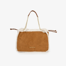 Carica l'immagine nel visualizzatore di Gallery, Borsa Donna Mario Valentino Effetto Teddy con Catena Dorata
