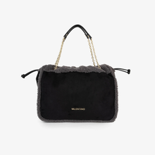 Carica l'immagine nel visualizzatore di Gallery, Borsa Donna Mario Valentino Effetto Teddy con Catena Dorata
