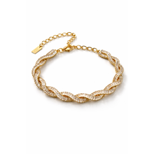 Carica l'immagine nel visualizzatore di Gallery, Bracciale 17PUNTO5 Oro Catena Intrecciata
