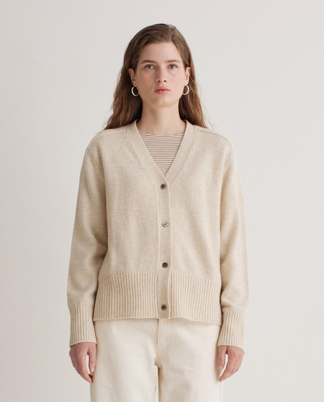 Cardigan con bottoni Yerse
