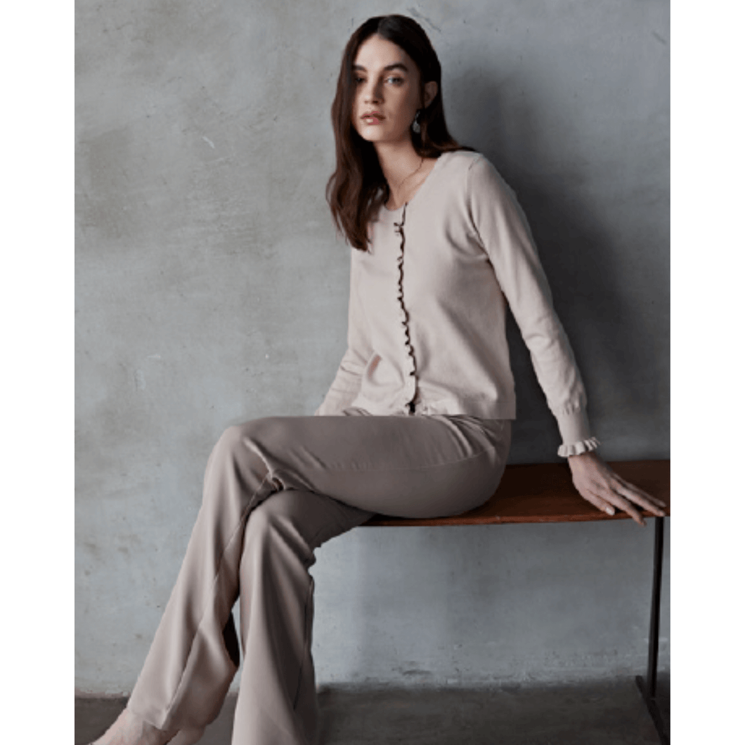 Cardigan con bottoni Celye
