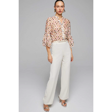 Carica l'immagine nel visualizzatore di Gallery, Camicia Celye Pois Velata con Volant
