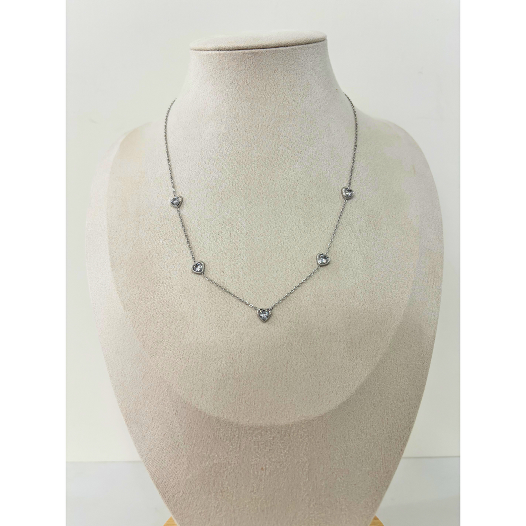 Collana  cuori 6TU