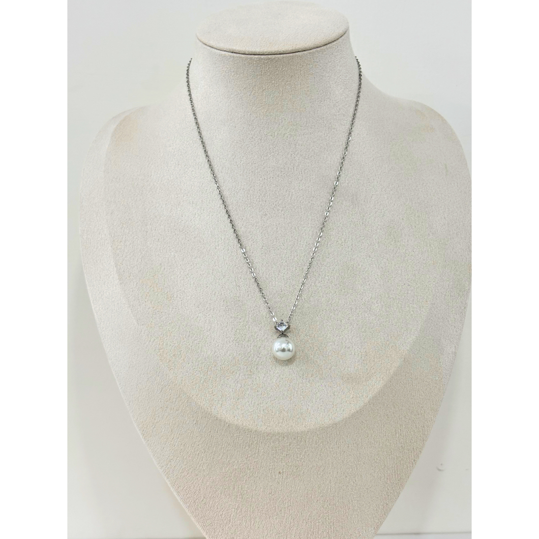 Collana con Pendente Perla 6TU