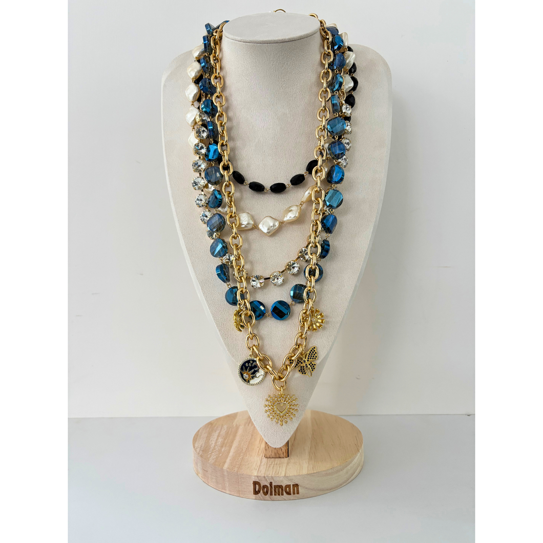 Collana multifili Dolman