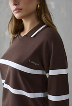 Carica l'immagine nel visualizzatore di Gallery, Coordinato Donna Iconique con Felpa Polo e Pantalone Palazzo

