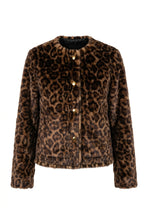 Carica l'immagine nel visualizzatore di Gallery, Giacca Ayfee in Ecopelle Reversibile in Ecopelliccia Animalier
