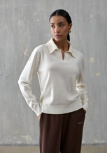 Carica l'immagine nel visualizzatore di Gallery, Maglia Polo Donna Iconique a Manica Lunga
