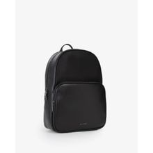 Carica l'immagine nel visualizzatore di Gallery, Zaino Uomo Mario Valentino Nero in Pelle e Tessuto
