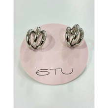 Carica l&#39;immagine nel visualizzatore di Gallery, Orecchini Triplo Cerchio 6TU
