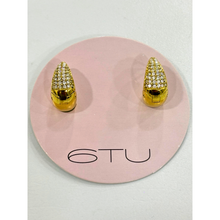 Carica l&#39;immagine nel visualizzatore di Gallery, Orecchini Oro con Strass 6TU
