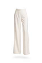 Carica l'immagine nel visualizzatore di Gallery, Pantaloni Celye Elegante Avorio a Gamba Larga
