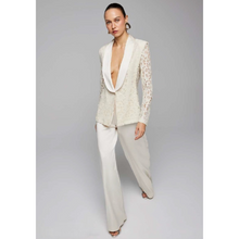 Carica l'immagine nel visualizzatore di Gallery, Pantaloni Celye Elegante Avorio a Gamba Larga
