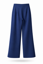Carica l'immagine nel visualizzatore di Gallery, Pantaloni Donna Celye Palazzo Blu con Bustino
