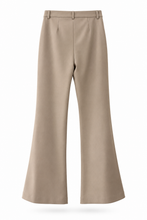 Carica l'immagine nel visualizzatore di Gallery, Pantaloni Donna Celye a Zampa Beige
