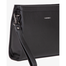 Carica l'immagine nel visualizzatore di Gallery, Pochette Valentino Uomo Nera con Zip e Manico da Polso
