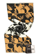 Carica l'immagine nel visualizzatore di Gallery, Stola Ayfee Jacquard Motivi Geometrico-Floreali in Viscosa

