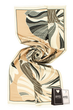 Carica l'immagine nel visualizzatore di Gallery, Stola Ayfee Jacquard in Viscosa Stampa Graphic Flowers
