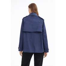 Carica l'immagine nel visualizzatore di Gallery, Trench Corto Donna Doppio Petto Ayfee
